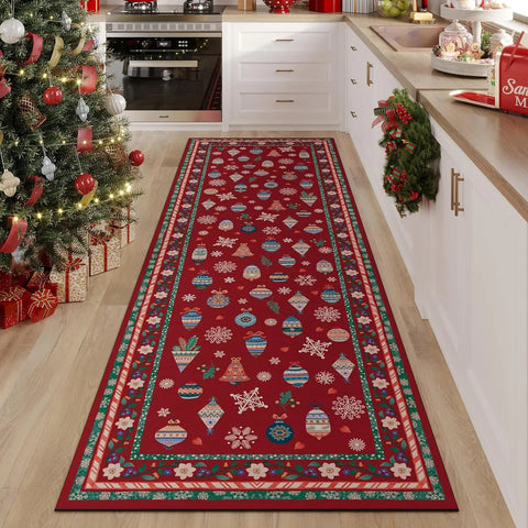 Navak Carpet Exclusive Picks Runner Rug for Hallways Kitchen Non Slip Machine Washable Carpets with Rubber Backing Soft Floral Rugs for Kitchen Decor