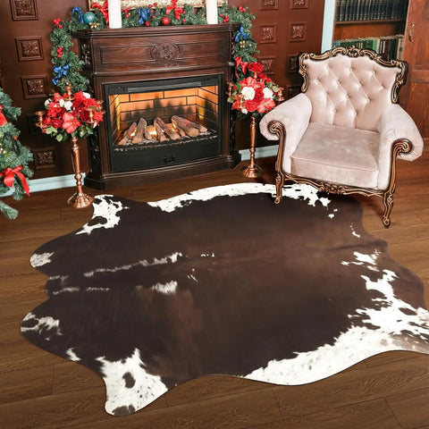 Navak Carpet American style Animal Print Rug faux fur cowhide rug Bedroom carpet room carpet for living room rugs house decoration floor mats