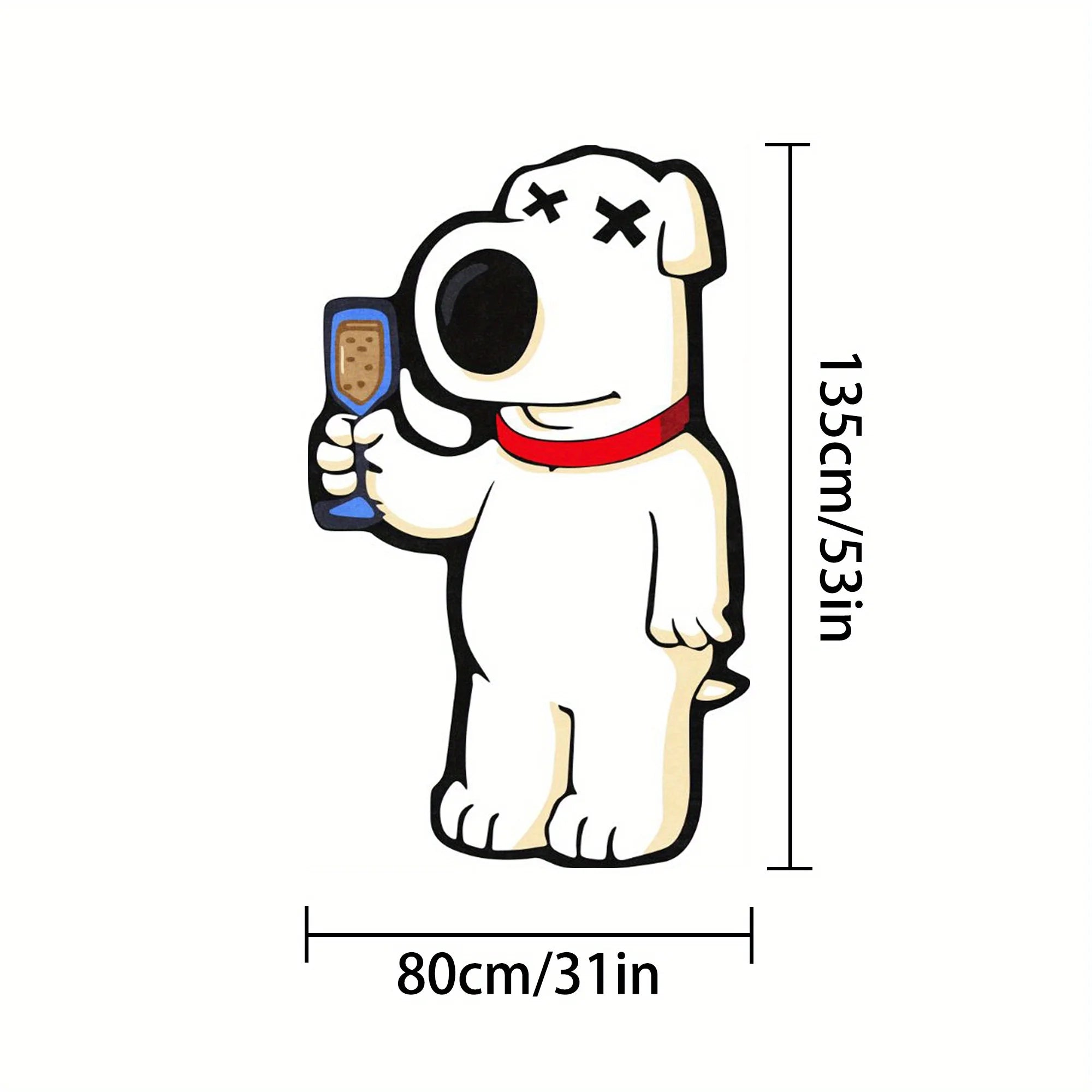 Navak Carpet Exclusive Picks Cartoon Bear Carpet Irregular Carpet Full Body Mirror Carpet Rug For Bedroom Live Room Soft Bedside Rug Home Decoration