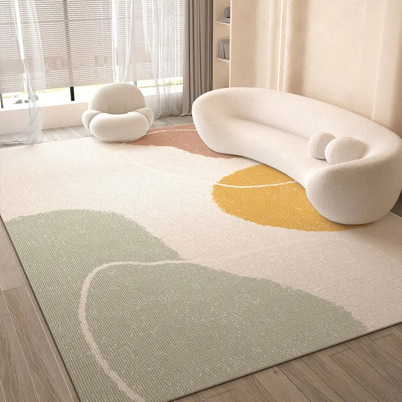 Navak Carpet Simple Europe Style Carpet Living Room Sofa Bedroom Study Kitchen Entrance Door Mat Non-slip Cartoon Retro Home Decor Rug