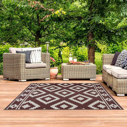 Navak Carpet Exclusive Picks Summer Outdoor Camping Picnic Blanket RV Picnic Beach, Swimming Pool, Balcony Grey Checkered Carpet Home Decoration