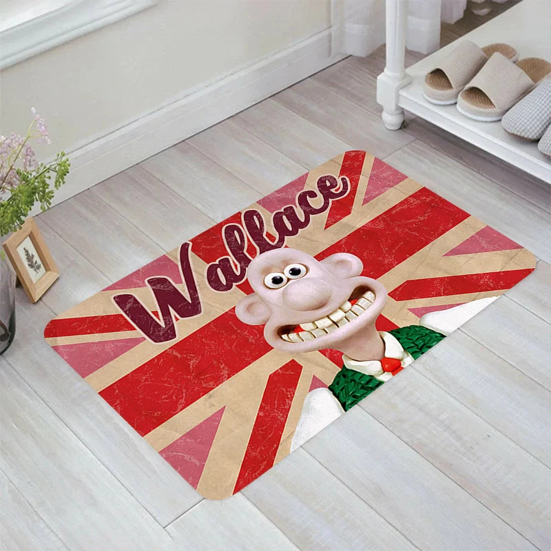 Navak Carpet A-Wallace and A-Gromit Floor Mat Carpets Kitchen Rug Home Doormat Entrance Door Balcony Rugs Room Mats Foot Carpet Bathroom Bath
