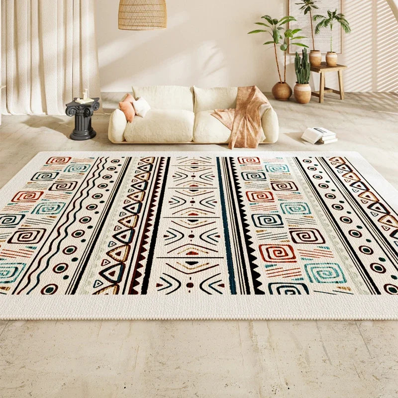 Navak Carpet Persian Living Room Large Area Carpet Bedroom Bedside Sofa Coffee Table Non Slip Carpets 2025 New Retro High End Waterproof Rug