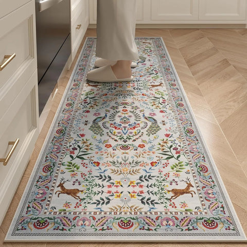 Navak Carpet Kitchen Floor Mat Runner Rug Hallway Non-slip Long Carpet Home Decoration Wear-resistant Laundry Room Foot Mats Alfombra Cocina