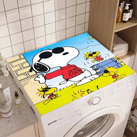 Navak Carpet Cute Cartoon Dog-S-SnoopyS Printed Dish Drying Mat Super Absorbent Coffee Drain Pad Tableware Quick Dry Rug Kitchen Dinnerware