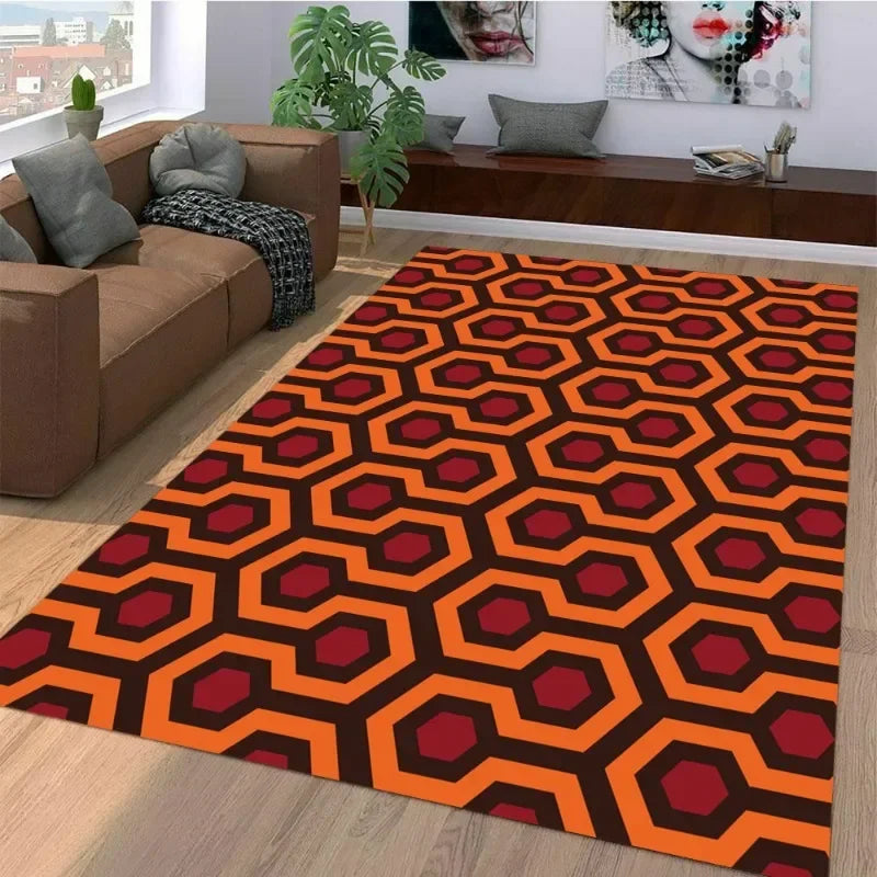 Navak Carpet The Shining Overlook Hotel Carpet Area Rug The Shining Rug Halloween Room 237 Overlook Hotel Rug The Shining Hotel Rug