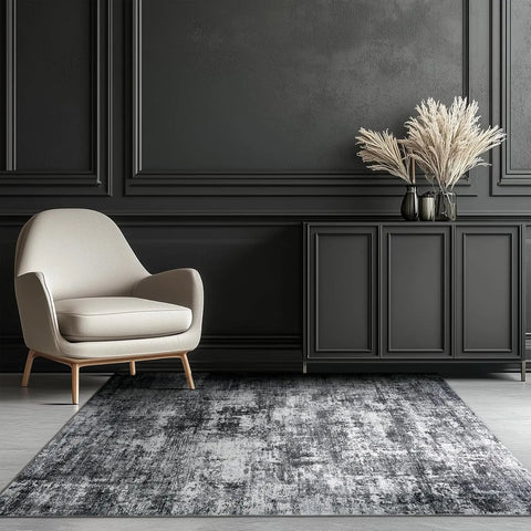 Navak Carpet Green RugLiving Room Washable Abstract Area Rugs Bedroom Non-Slip Soft Carpet Indoor Floor Non-Shedding Rugs for Dining