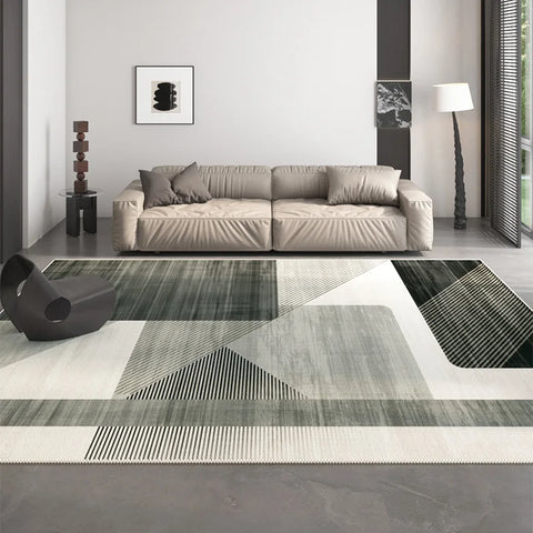 Navak Carpet Nordic Style Carpets for Living Room Washable Bedroom Decor Geometric Pattern Carpet Luxury Lounge Rug Home Large Area Floor Mat