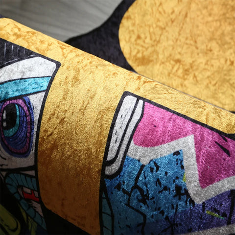 Navak Carpet Irregular Cartoon Bearbricks Rug Multicolor Violence Bear Carpet For Bedroom Bedside Non-Slip Fashion Home Floor Mat Rugs